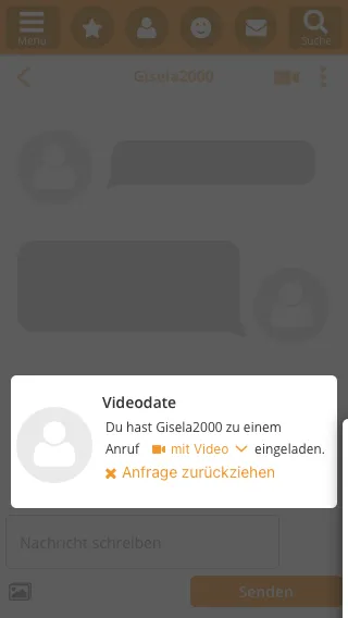Einladung gesendet
