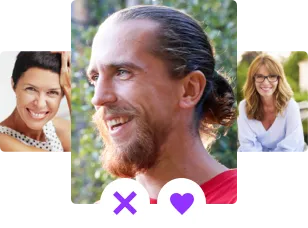 Illustration einer Auswahl zwischen zwei Personen