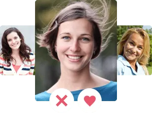 Illustration einer Auswahl zwischen zwei Personen