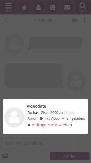 Einladung gesendet