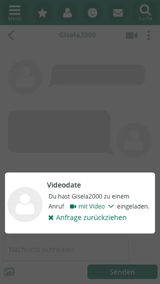 Einladung gesendet