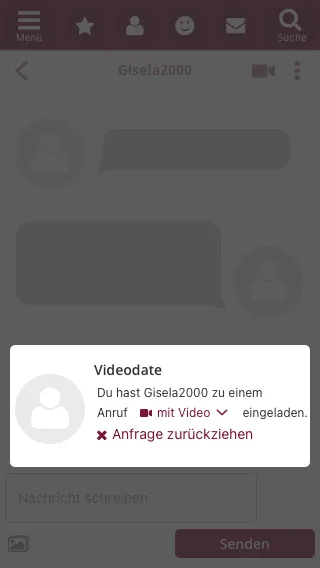 Einladung gesendet