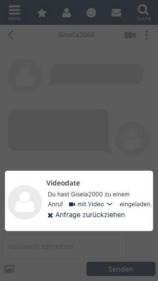 Einladung gesendet