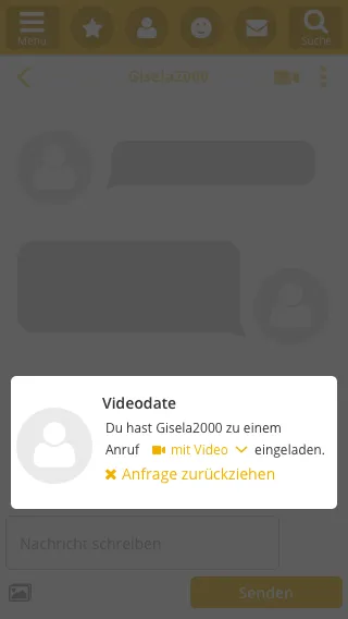 Einladung gesendet