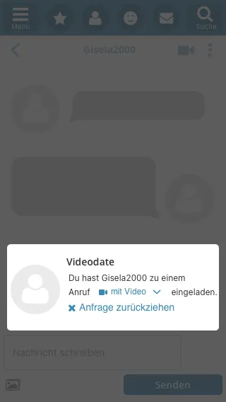 Einladung gesendet