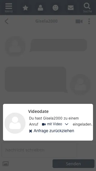 Einladung gesendet