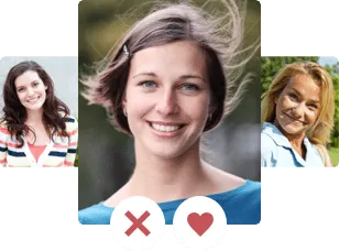 Illustration einer Auswahl zwischen zwei Personen