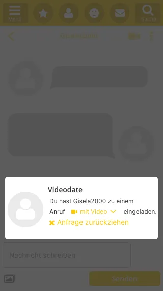 Einladung gesendet