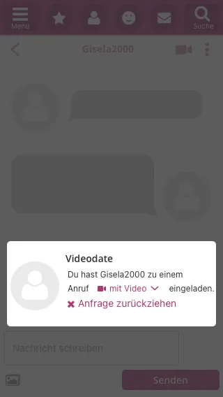 Einladung gesendet