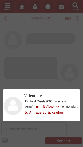 Einladung gesendet