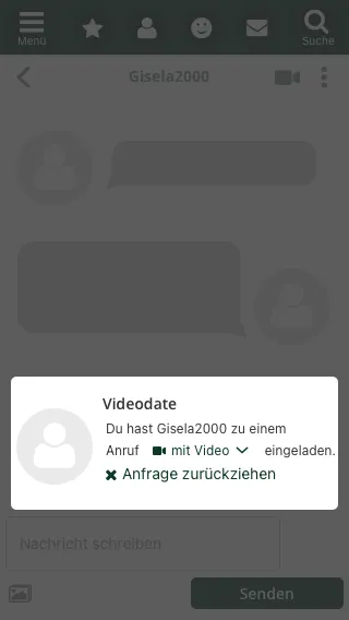 Einladung gesendet