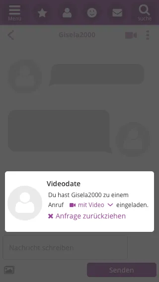 Einladung gesendet