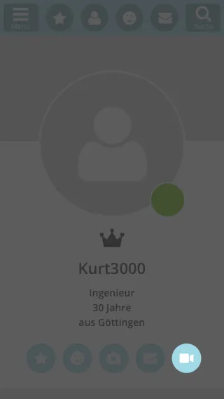 Einladung im Profil versenden