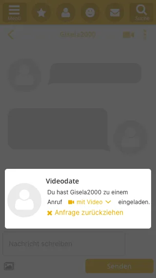 Einladung gesendet