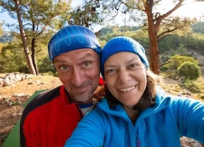 Bild eines glücklichen Paars