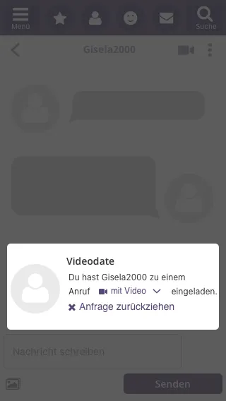 Einladung gesendet