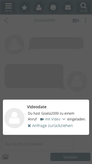 Einladung gesendet