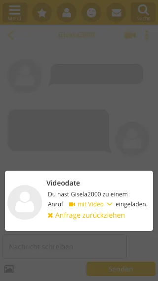 Einladung gesendet
